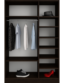 Гардеробна CLS- 1 1000x2000x450 Дуб Бароко Рістретто